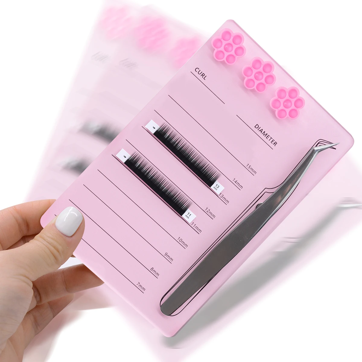 Eyelash Extension Menu - Eyelash Extension Scale Holder Wholesale Magnetic