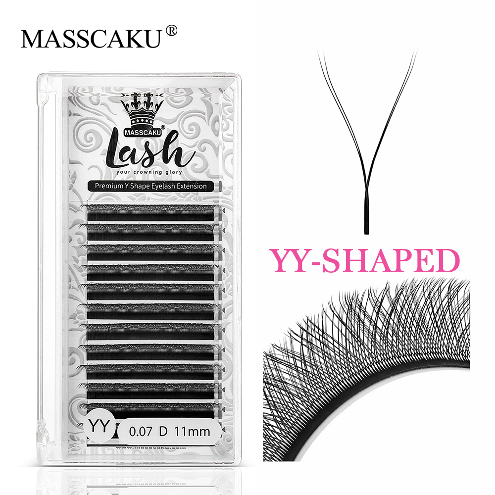 Eyelash Extension Yelix - MASSCAKU Hot Selling Natural Premade Volume