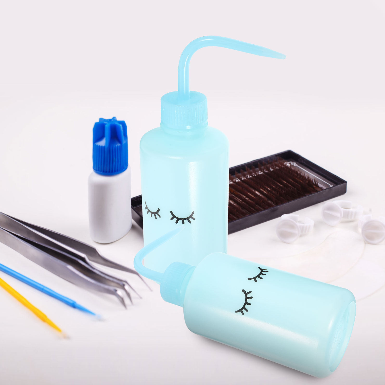 2Pcs Lash Washing Bottle Squee - Eyelash Extension Wash recensione e prezzo
