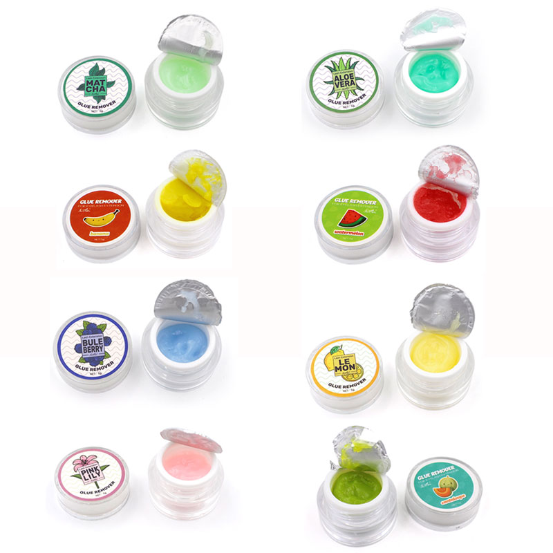 10pcs Fruit Flavour Eyelash Gl - Eyelash Extension Wash recensione e prezzo