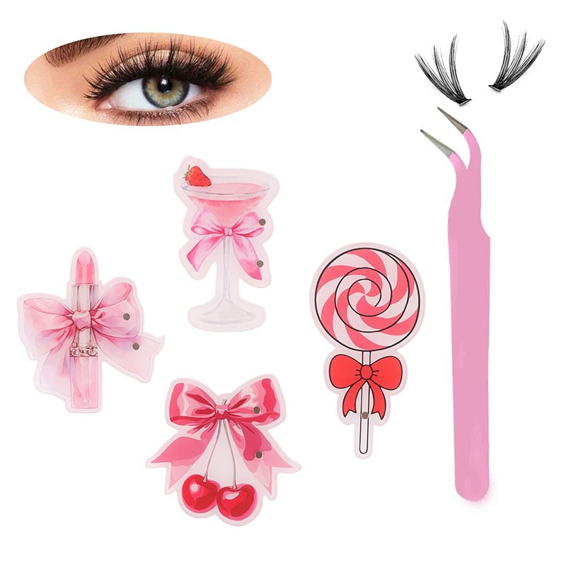 Pink Acrylic Eyelash Extension - Eyelash Extension Menu recensione e prezzo