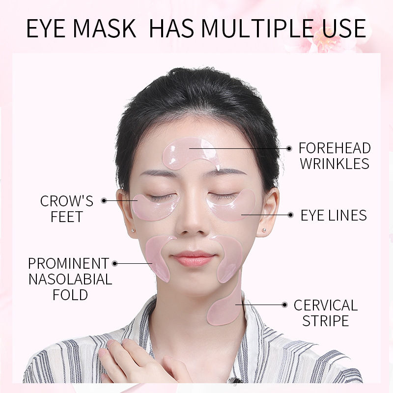 10Pcs=5Pairs Nonapeptide Sakur - Eye Pad Collagen recensione e prezzo