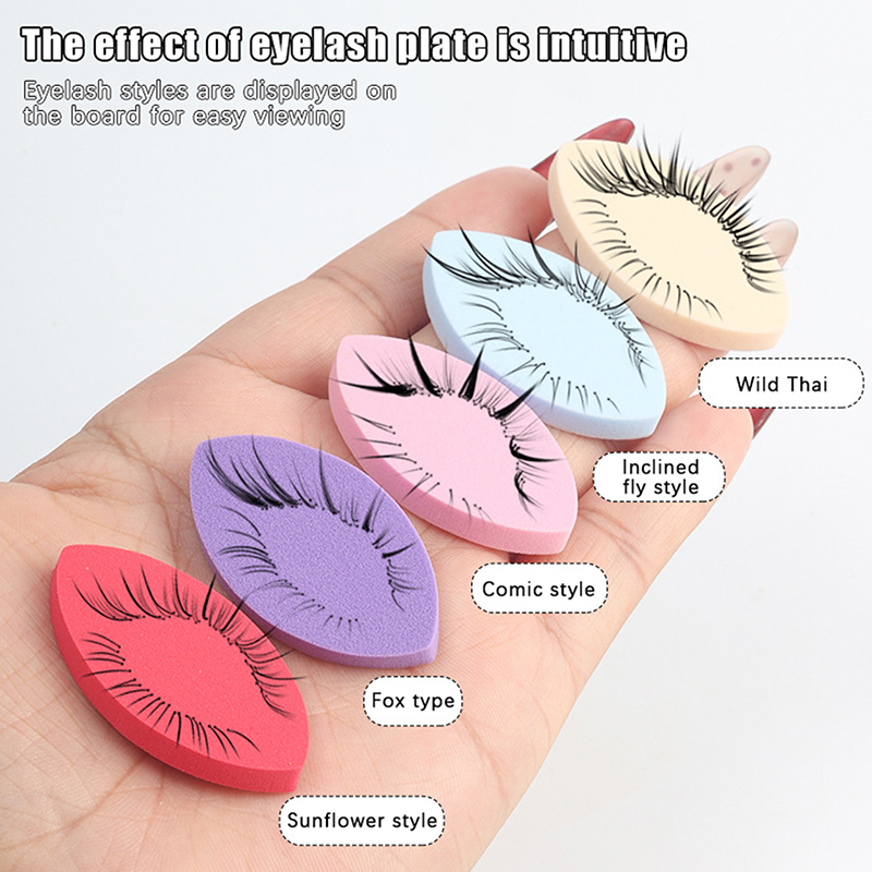 50PCS False Eyelash Pads Begin - Eyelash Extension Menu recensione e prezzo
