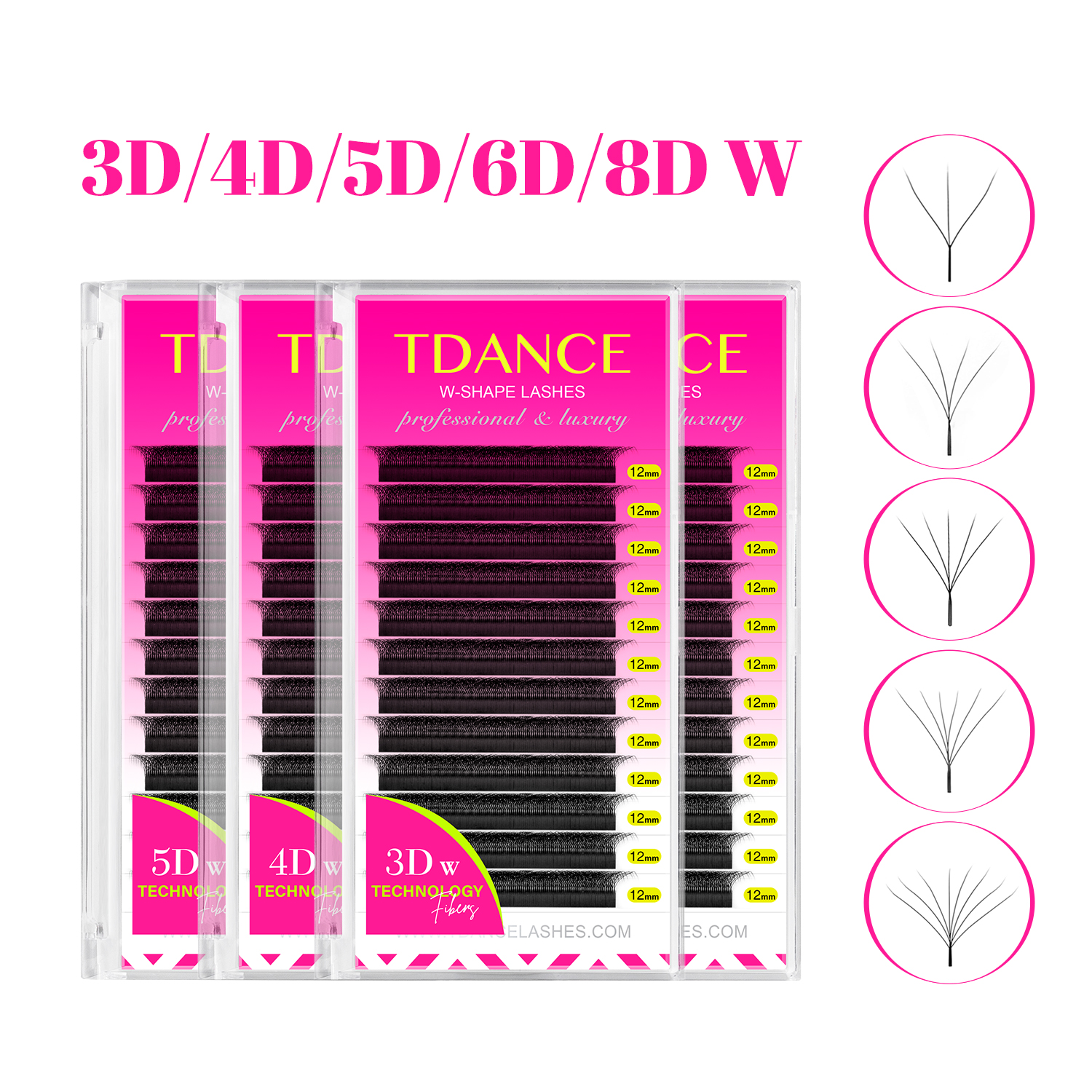 TDANCE 3D 4D 5D 6D Premade Fan - Eyelash Extension Model recensione e prezzo