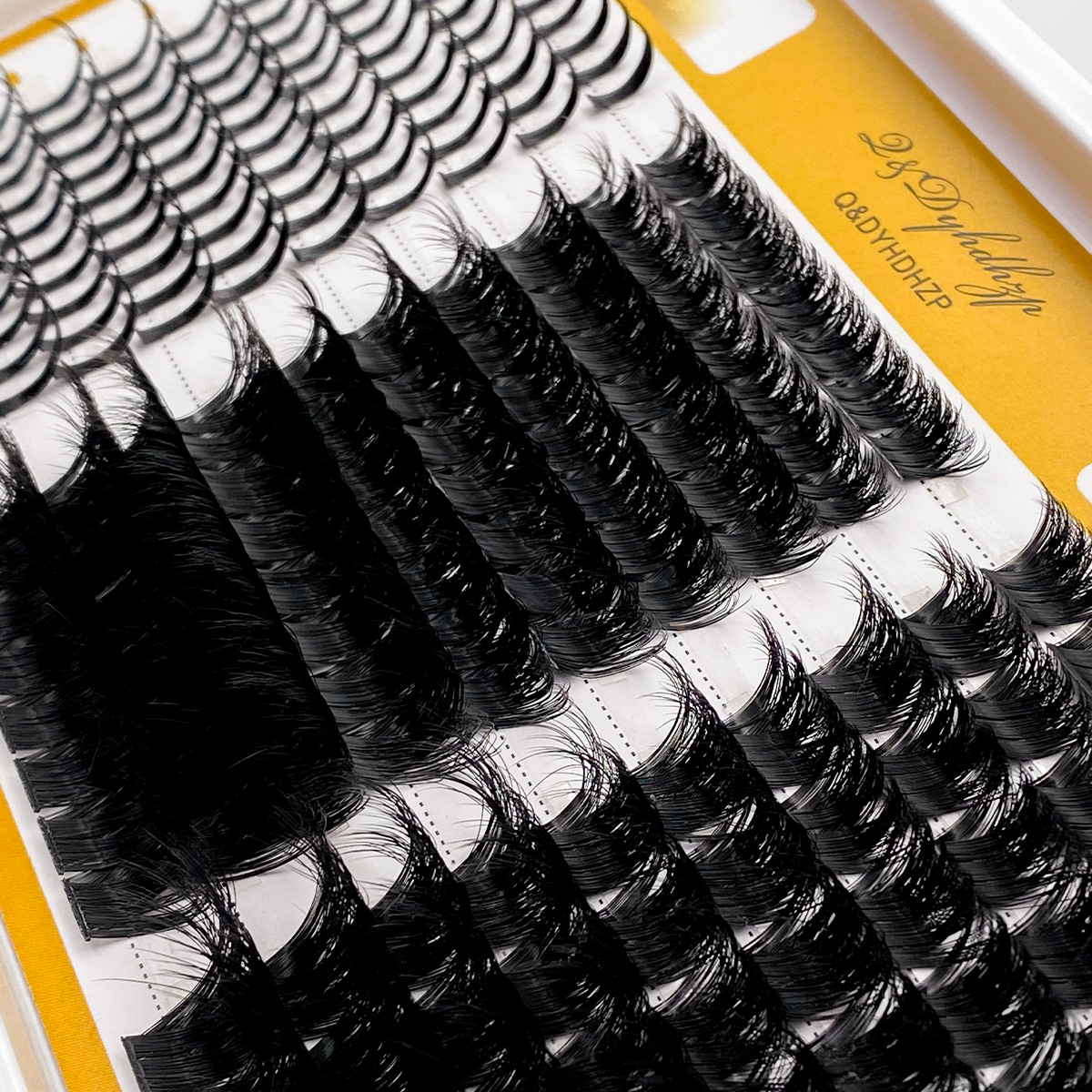 Q&DYHDHZP 10 Rows Cluster Lash - Eyelash Extension Model recensione e prezzo