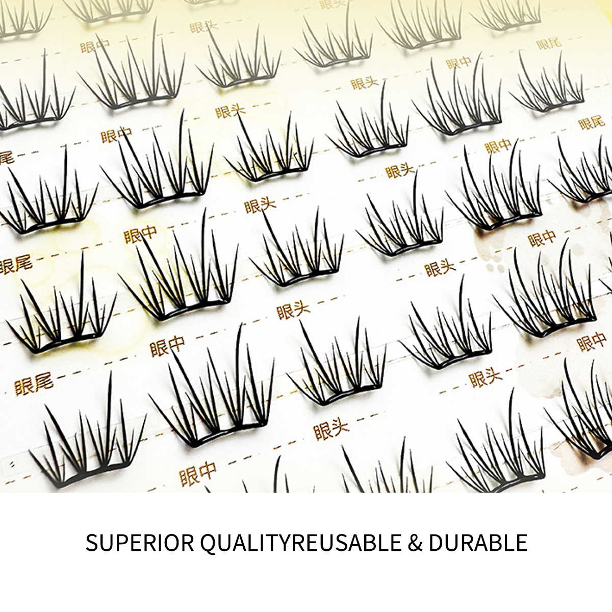 No-GlueSelf-adhesive Lash Mang - Eyelash Extension Menu recensione e prezzo