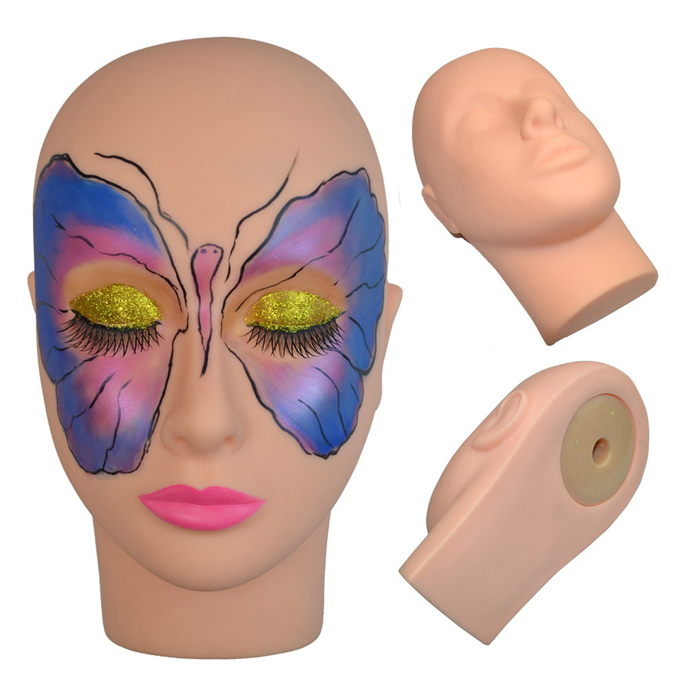 Practice Mannequin Heads for E - Eyelash Extension Model recensione e prezzo