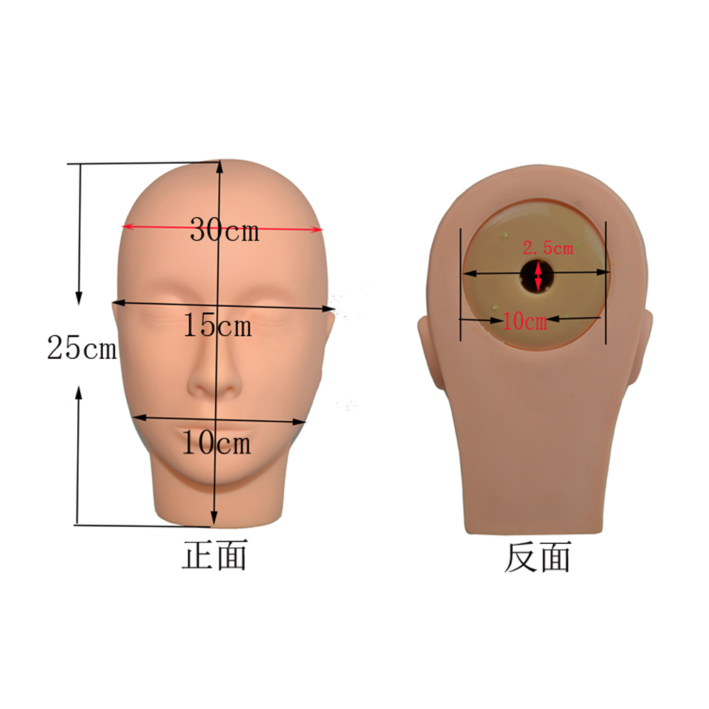 Practice Mannequin Heads for E - Eyelash Extension Model recensione e prezzo