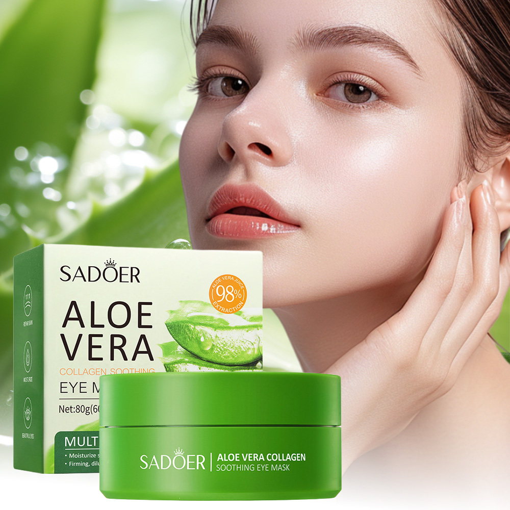 SADOER Aloe Vera Collagen Soot - Eye Pad Collagen recensione e prezzo