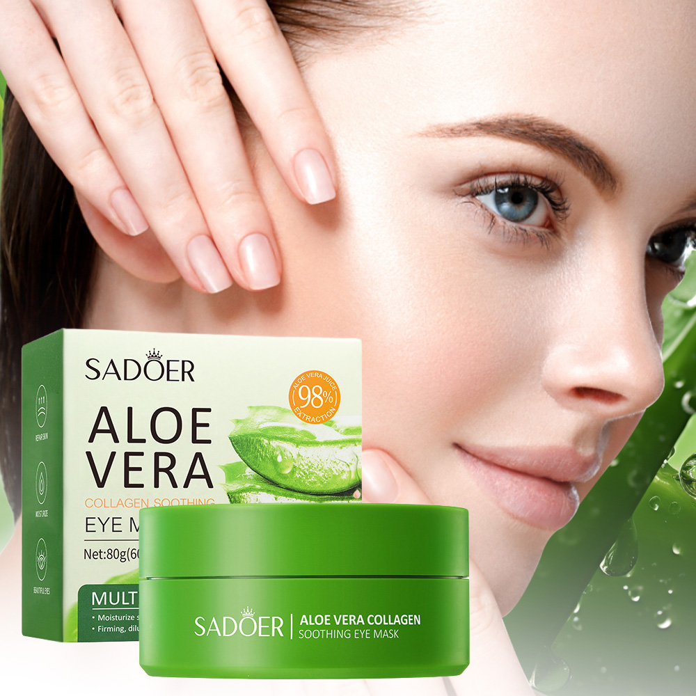 SADOER Aloe Vera Collagen Soot - Eye Pad Collagen recensione e prezzo
