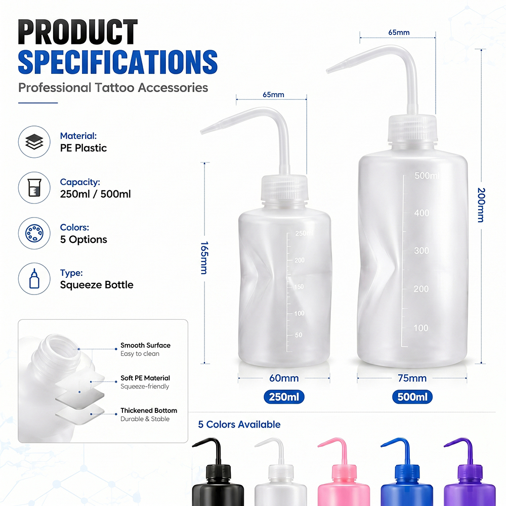 2pcs Tattoo Spray Bottle Tatto - Eyelash Extension Wash recensione e prezzo