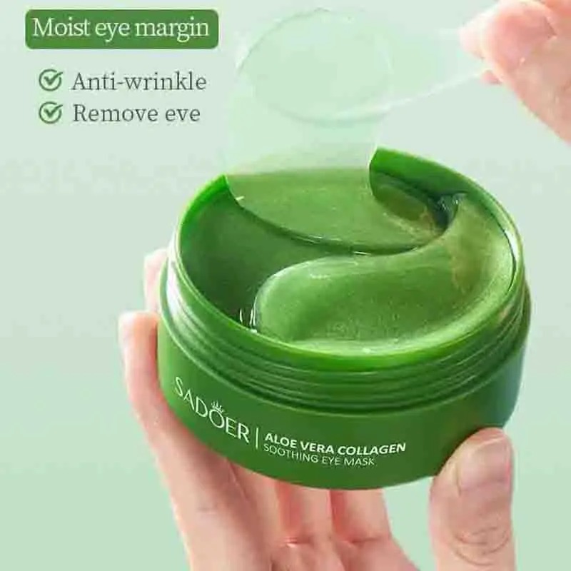 60pcs Aloe Vera Collagen Eye M - Eye Pad Collagen recensione e prezzo
