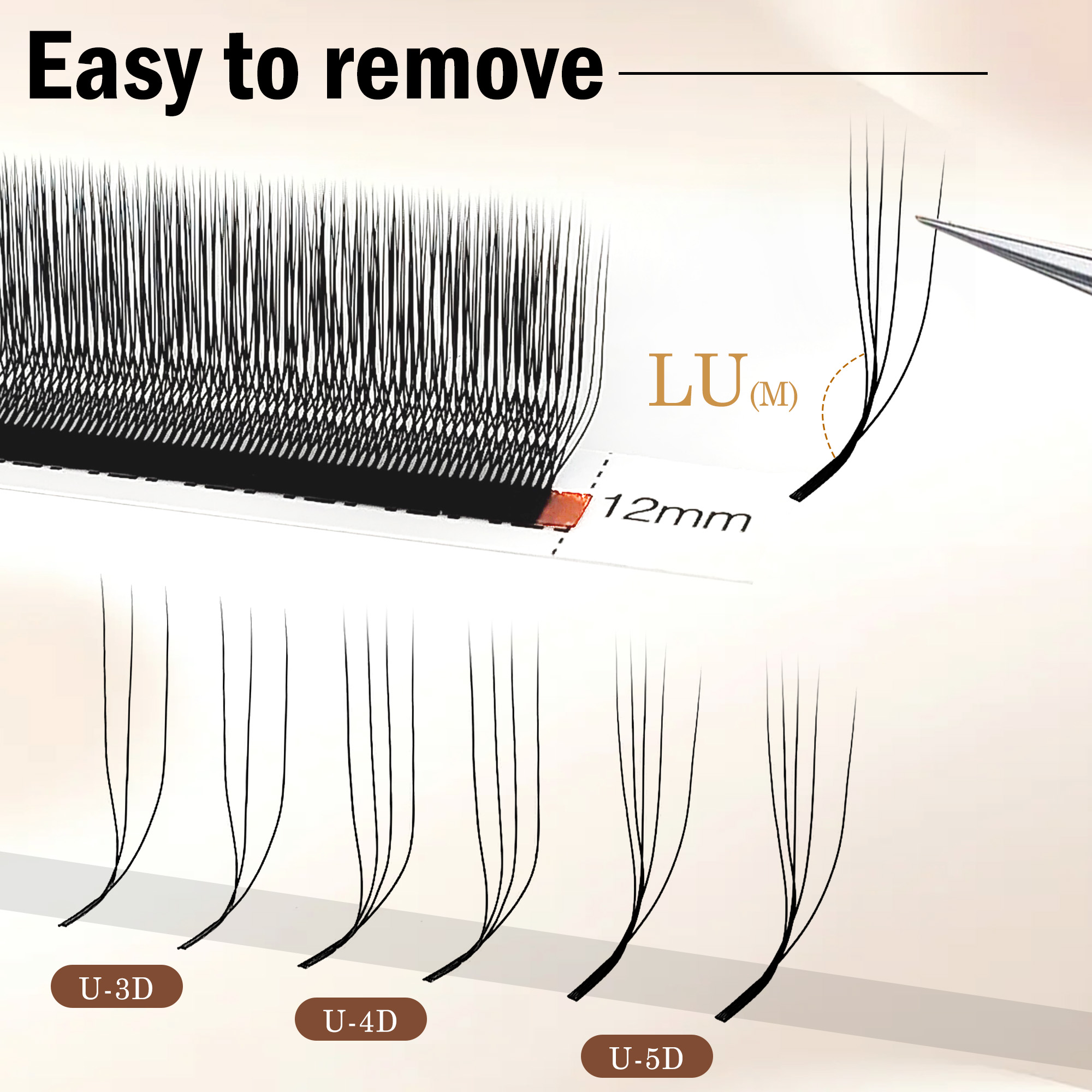 CoMango 3D 4D 5D U Shaped LU C - Eyelash Extension Yelix recensione e prezzo
