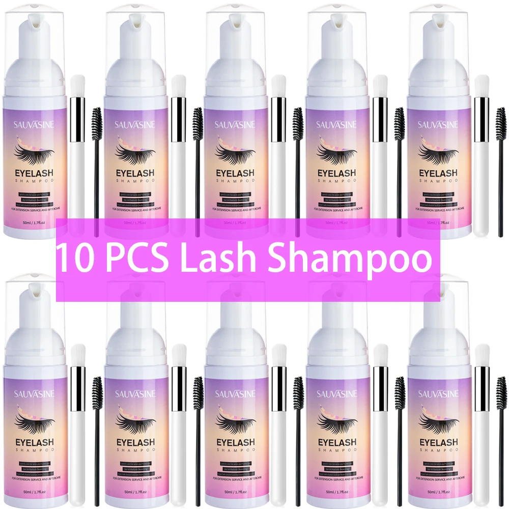 5/10PCS 50ML Eyelash Extension - Eyelash Extension Wash recensione e prezzo