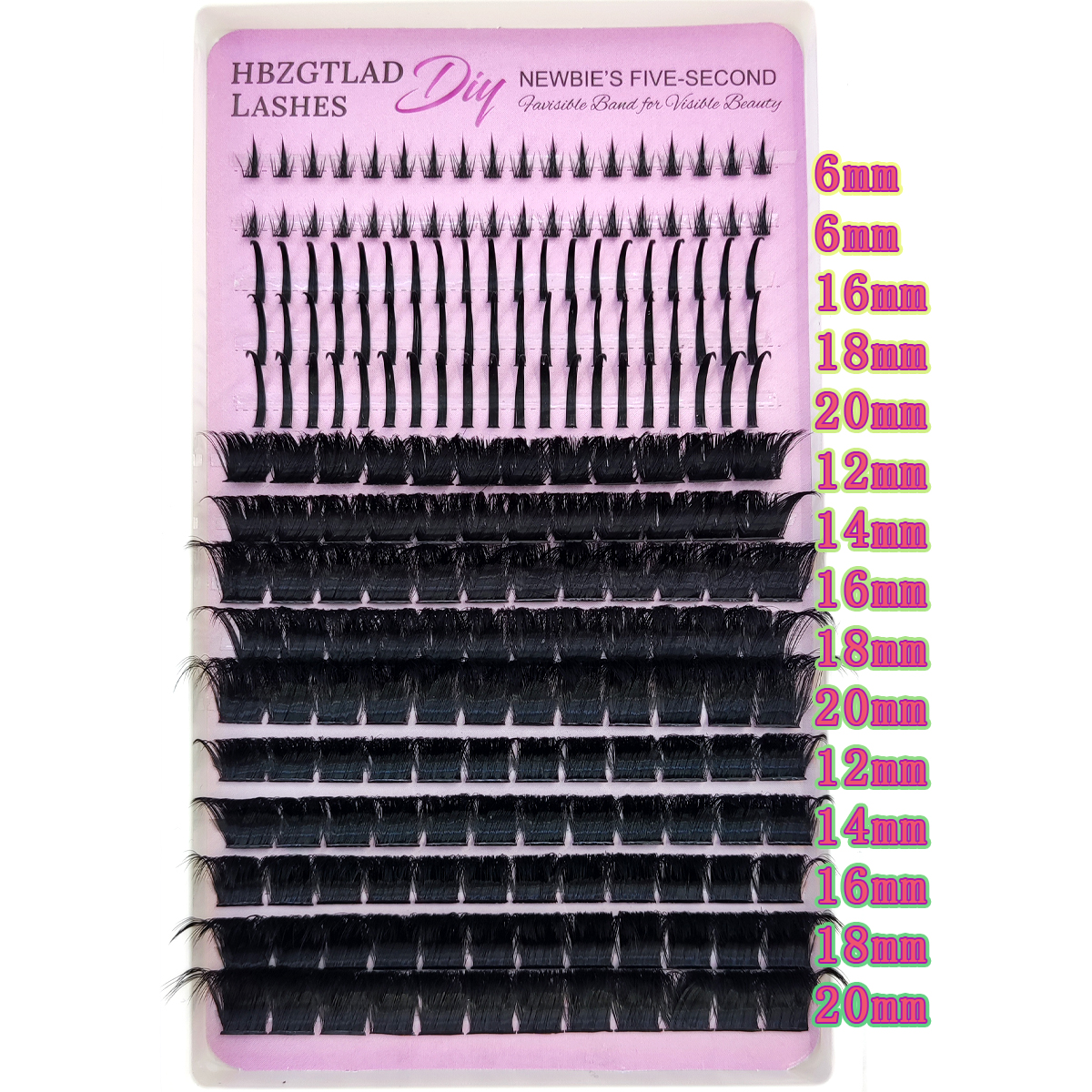 300D-60D Bottom&Spiky Lashes C - Eyelash Extension Model recensione e prezzo
