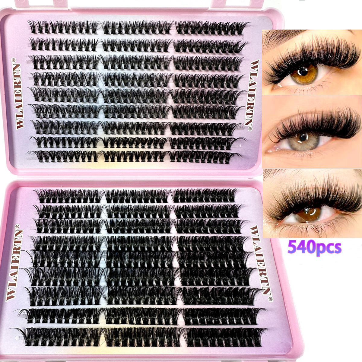 Faux Mink Eyelashes 540Cluster - Eyelash Extension Model recensione e prezzo