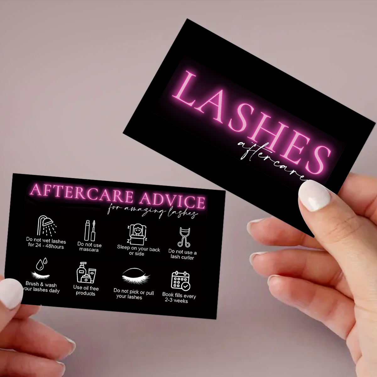 50Pcs/lot Marble Eyelash After - Eyelash Extension Menu recensione e prezzo