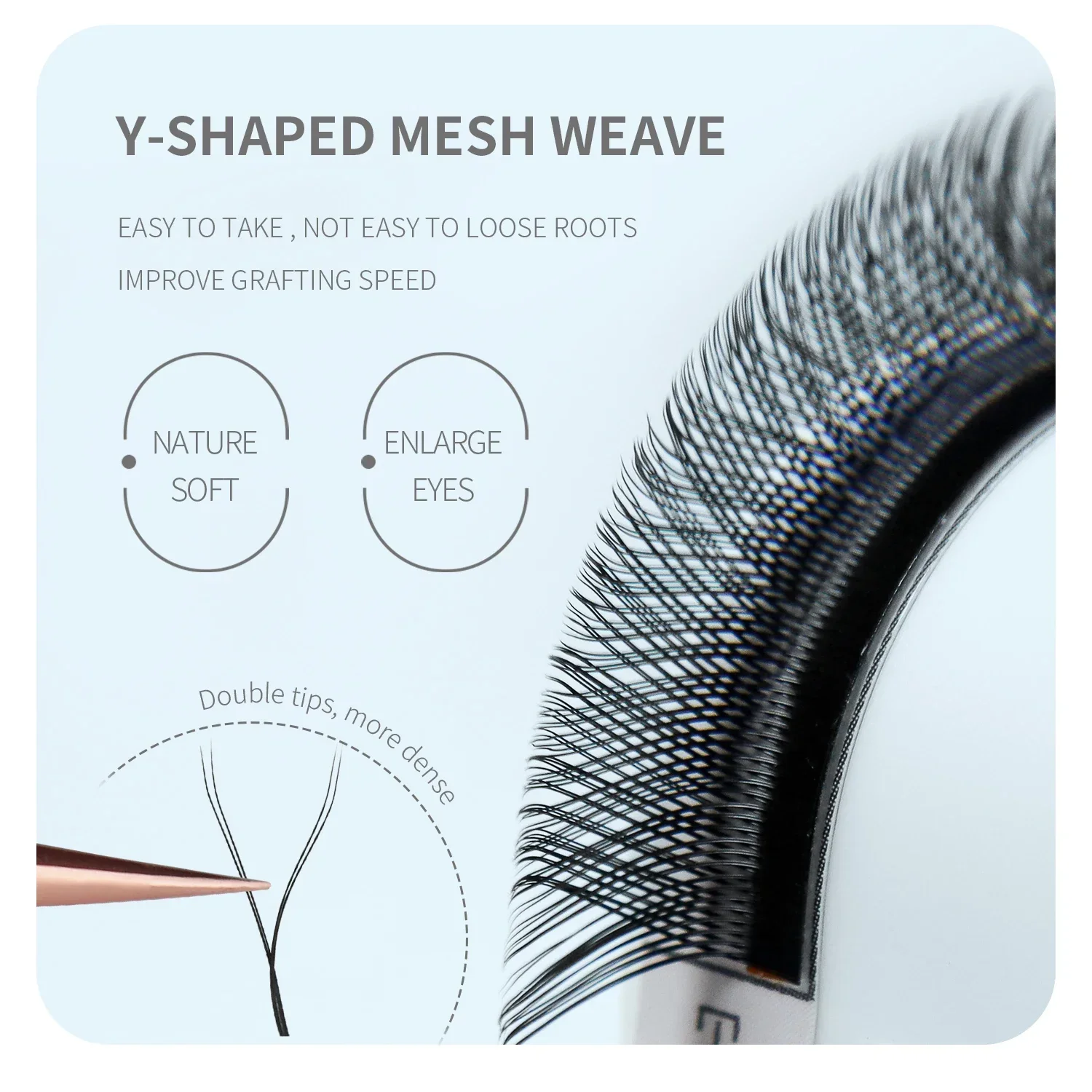 ANNAFRIS Brown W Shape Lash Ex - Eyelash Extension Yelix recensione e prezzo
