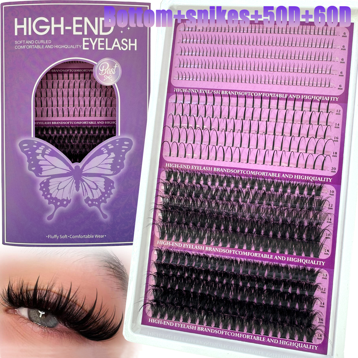 20Rows Lash Spikes Eyelash Clu - Eyelash Extension Model recensione e prezzo