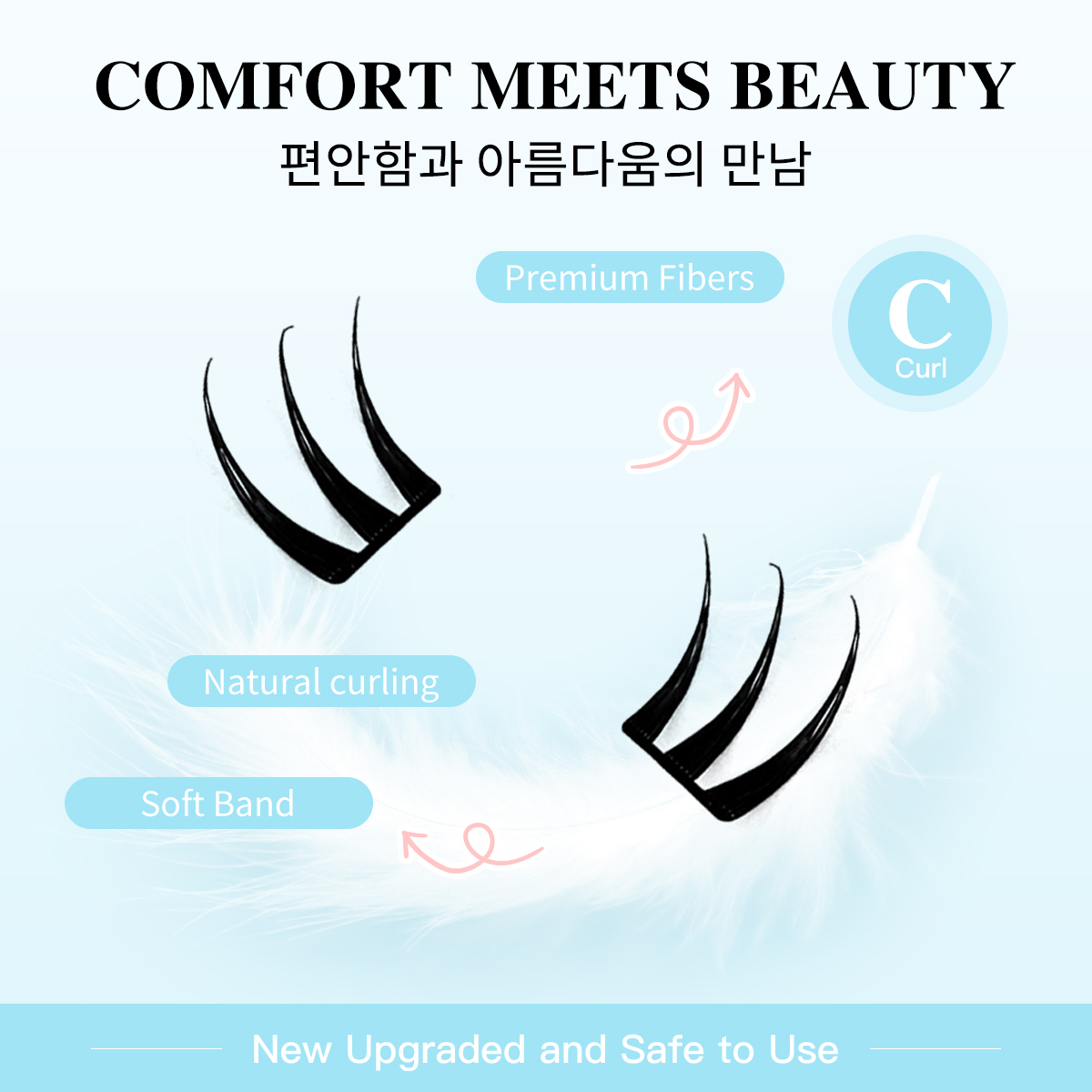 No-Glue Eyelash Clusters Ultra - Eyelash Extension Menu recensione e prezzo