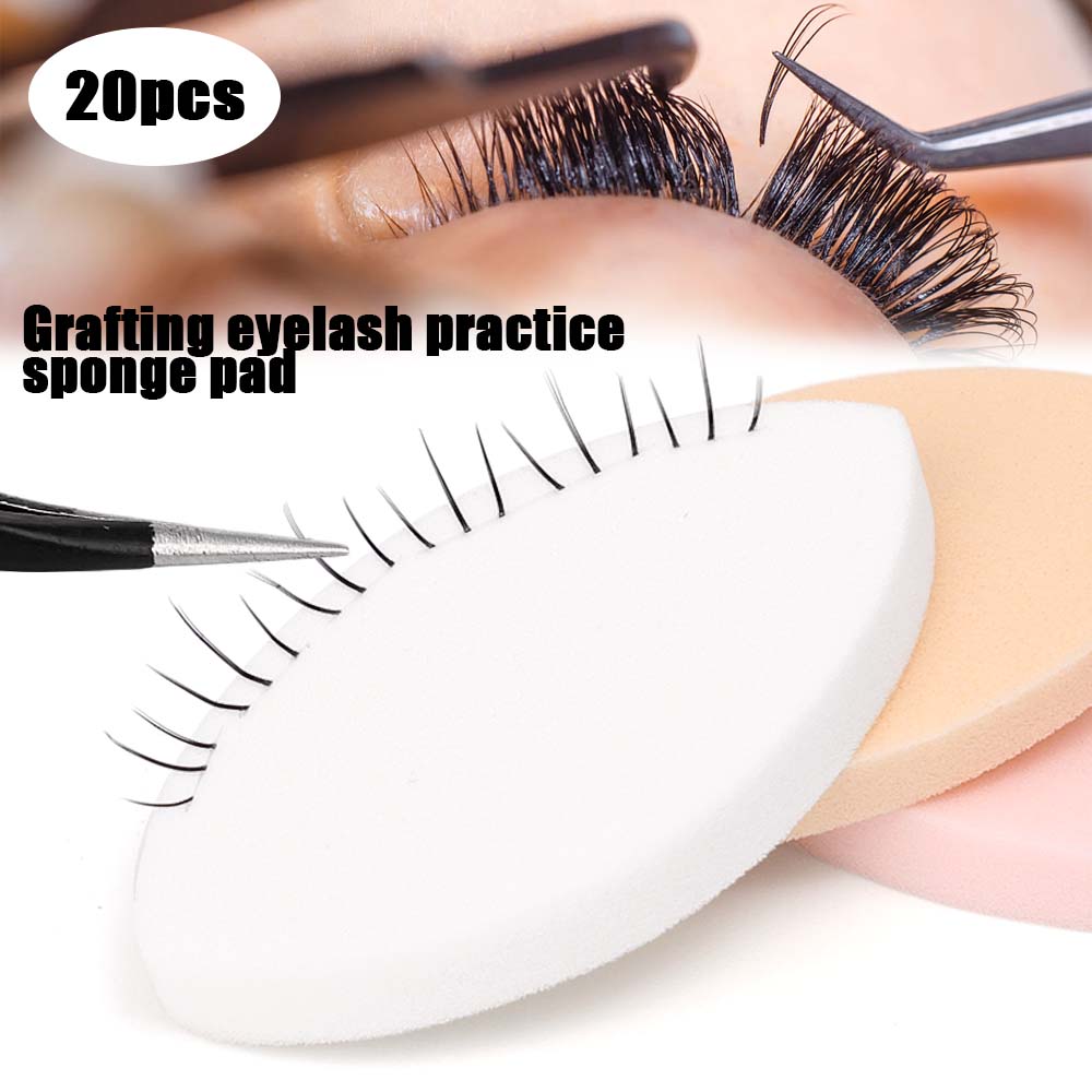 60PCS Soft Sponge False Eyelas - Eyelash Extension Menu recensione e prezzo