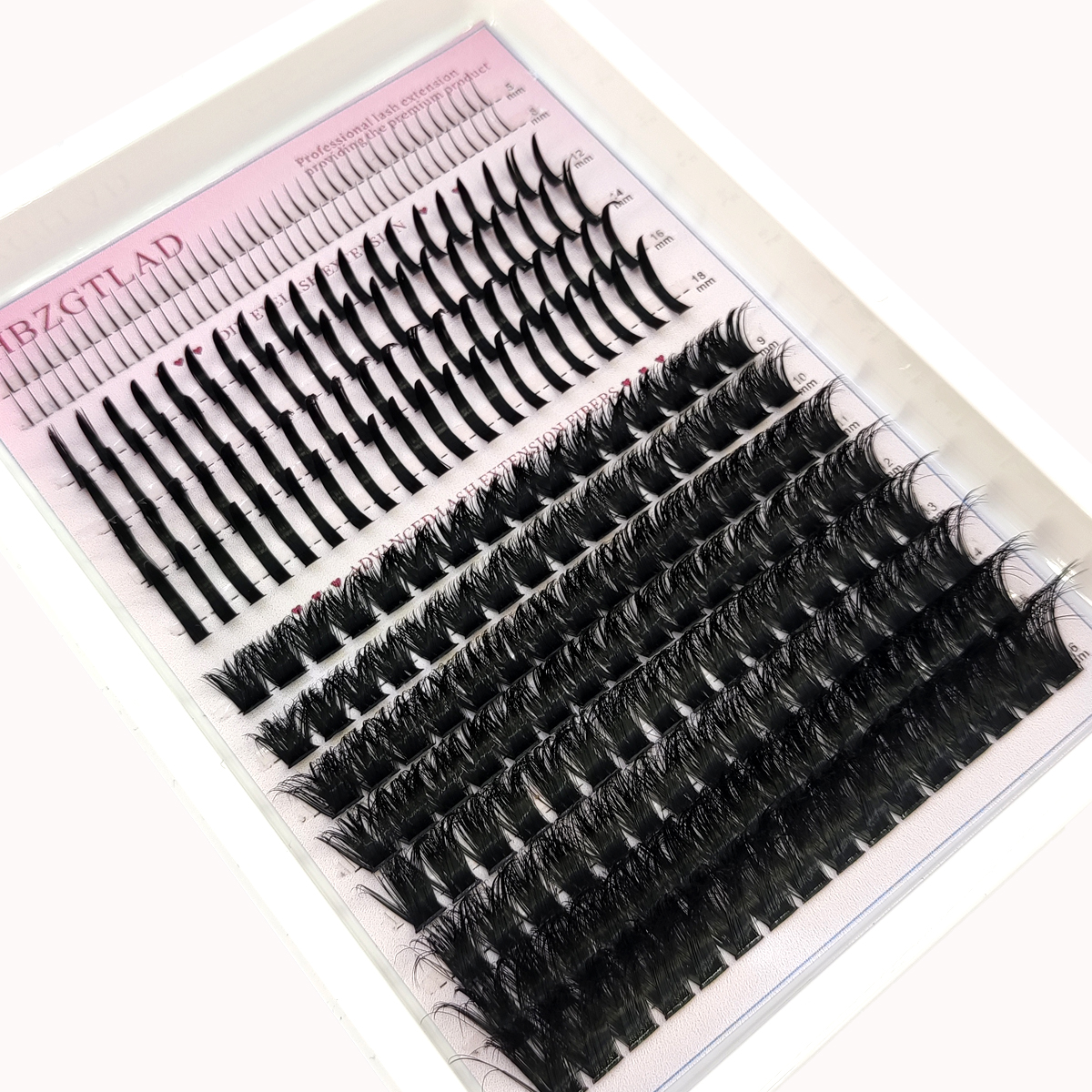HBZGTLAD eyelash 80D/100D eyel - Eyelash Extension Model recensione e prezzo