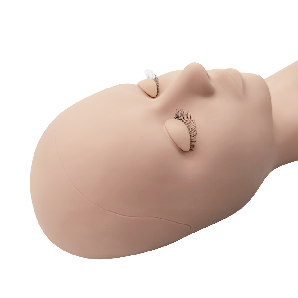 Silicone Head Training Mannequ - Eyelash Extension Model recensione e prezzo