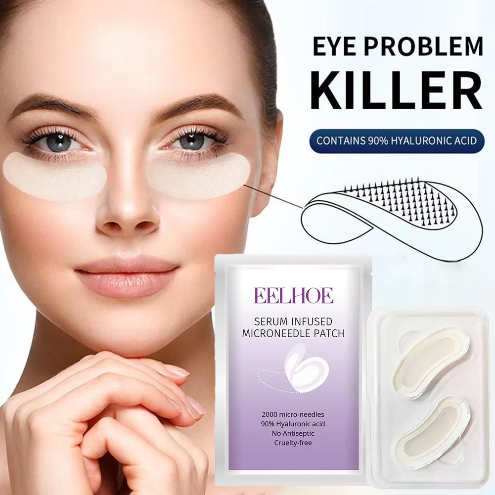 1 Pair Micro-needle Eye Patch  - Eye Pad Collagen recensione e prezzo