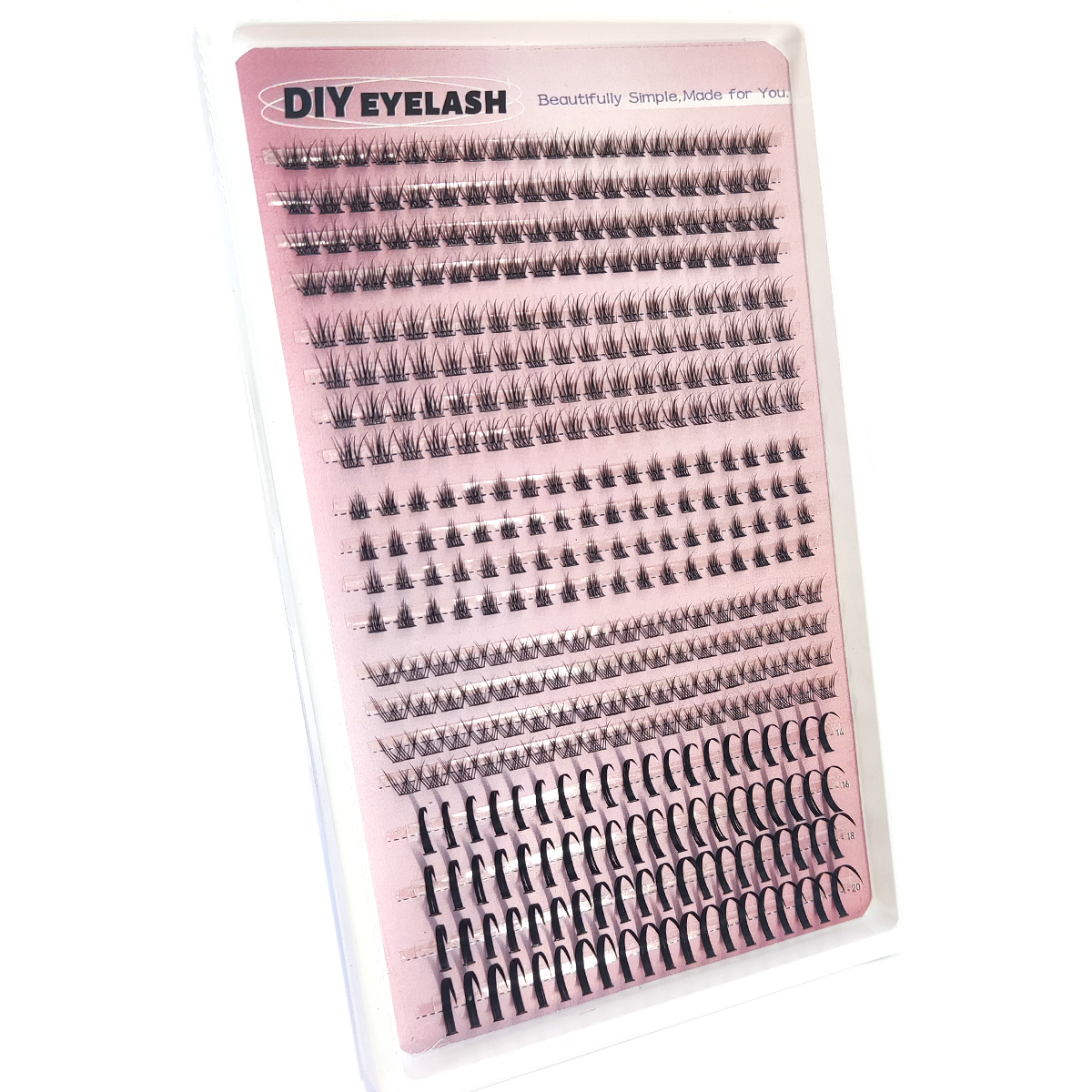 20 rows of lower eyelashes and - Eyelash Extension Model recensione e prezzo