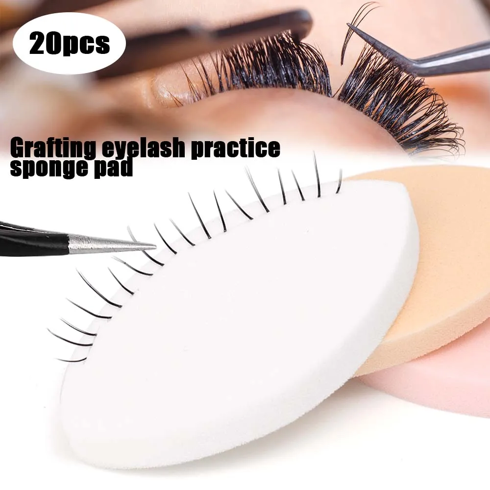 Soft Sponge False Eyelash Pads - Eyelash Extension Menu recensione e prezzo